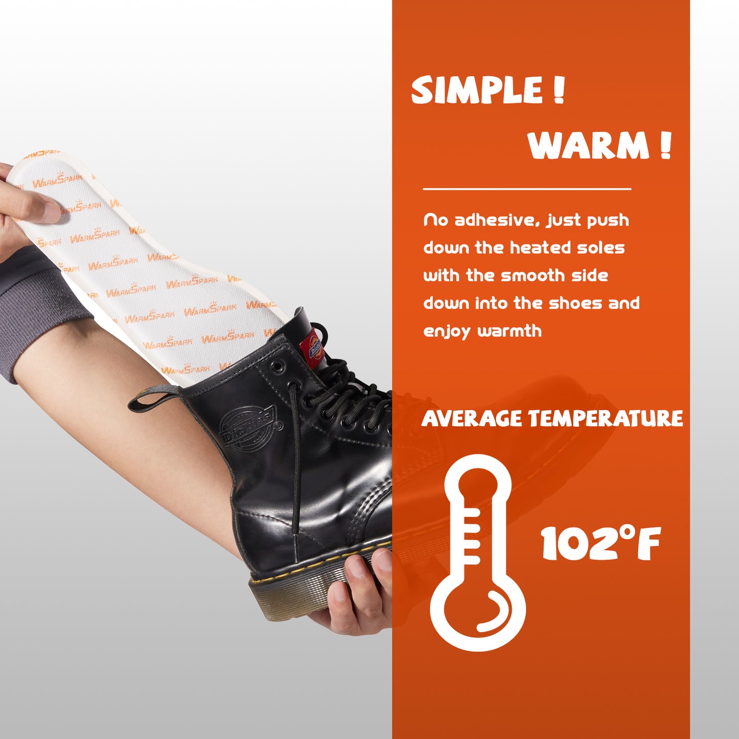 Insole Foot Warmers Wholesale - 120/ 180 Pairs