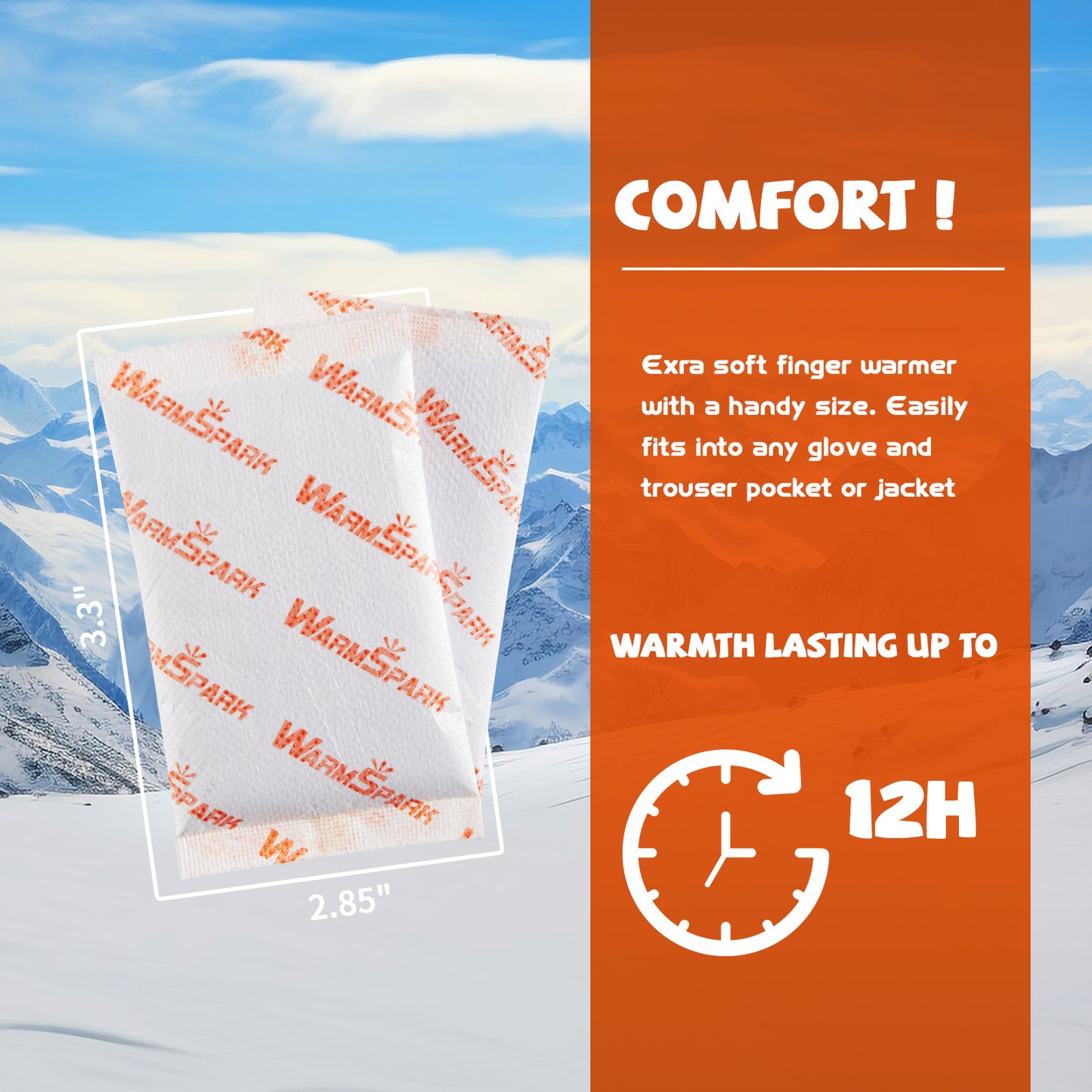 Hand Warmers with Adhesive Wholesale - 240 Pairs